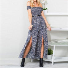 Load image into Gallery viewer, Summer floral maxi Dress

