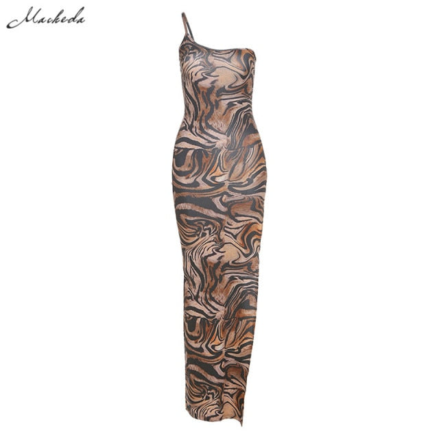 One-Shoulder Bodycon Dress