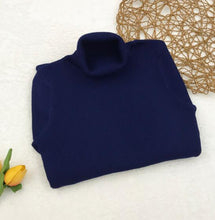 Load image into Gallery viewer, Knitted Turtleneck Sweater Dress
