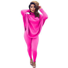 Load image into Gallery viewer, Oversize Turtleneck Top and Bodycon Pants Set
