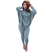 Load image into Gallery viewer, Oversize Turtleneck Top and Bodycon Pants Set

