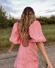 Load image into Gallery viewer, Leopard Pink Satin Mini Dress
