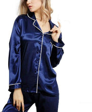 Load image into Gallery viewer, Silk Satin Pajamas Set
