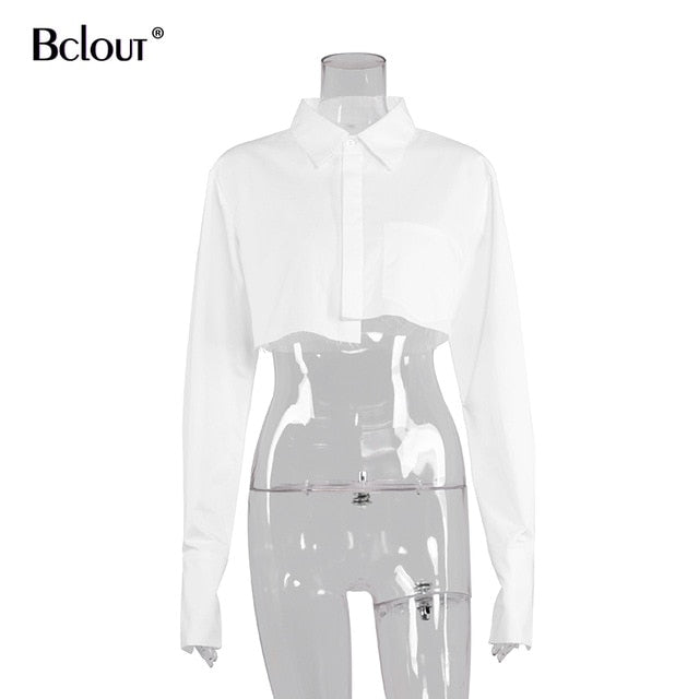 Casual blouse Crop Top