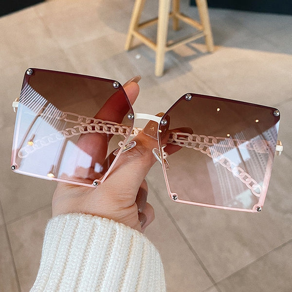 Oversize Gradient Sunglasses